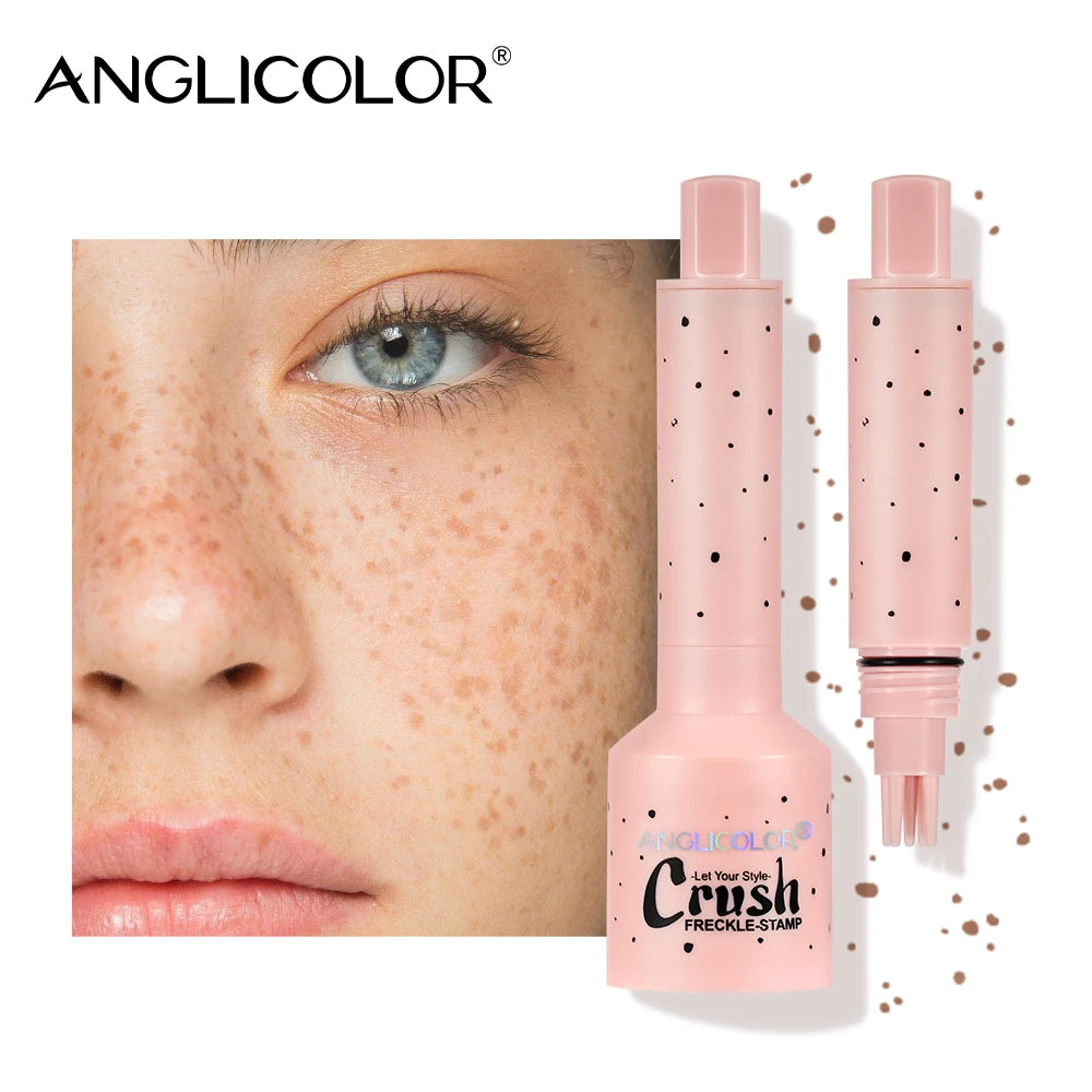 FreckLuxe Freckle Stamp Pen - Waterproof & Long-Lasting Natural Freckle Effect with Five-Point Head