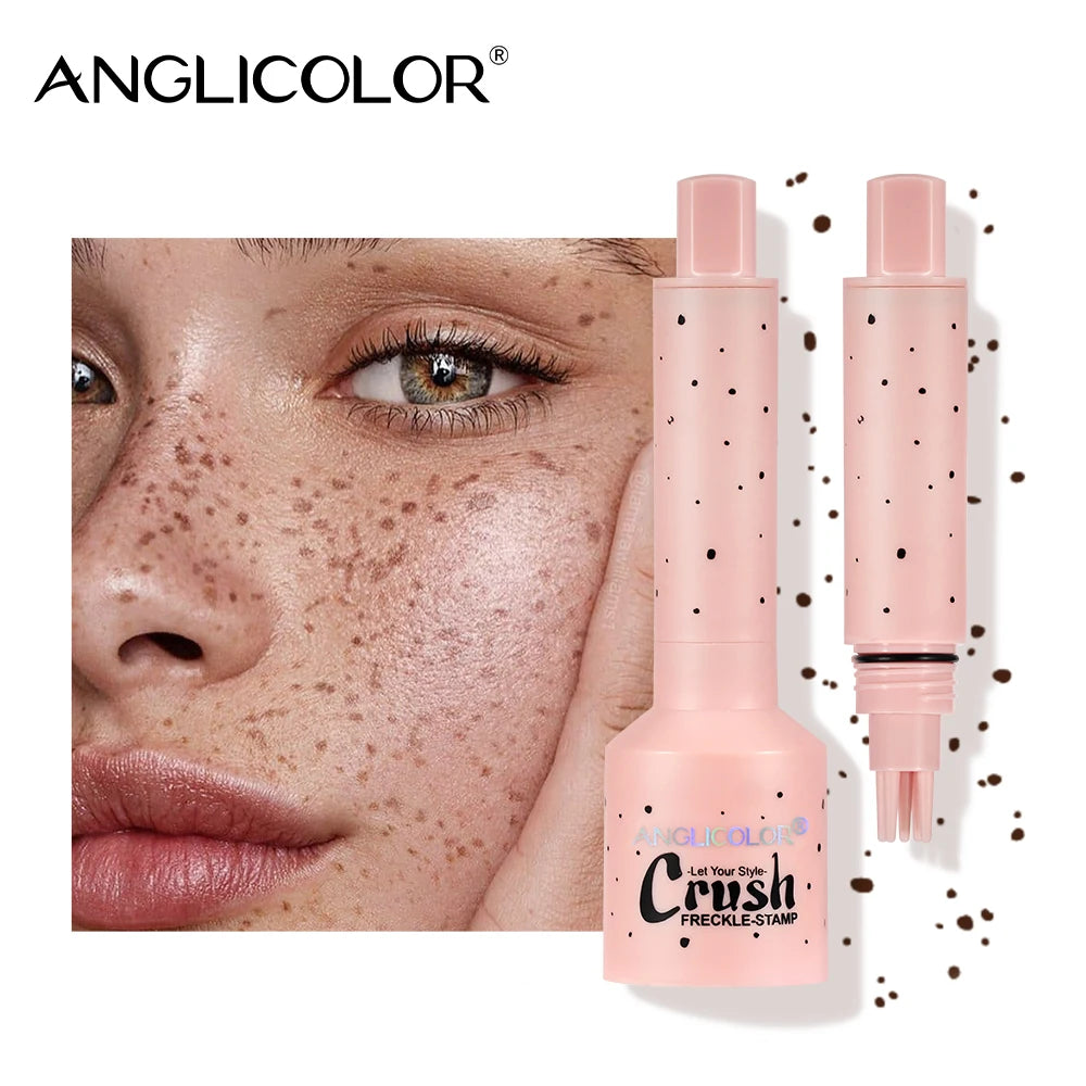 FreckLuxe Freckle Stamp Pen - Waterproof & Long-Lasting Natural Freckle Effect with Five-Point Head